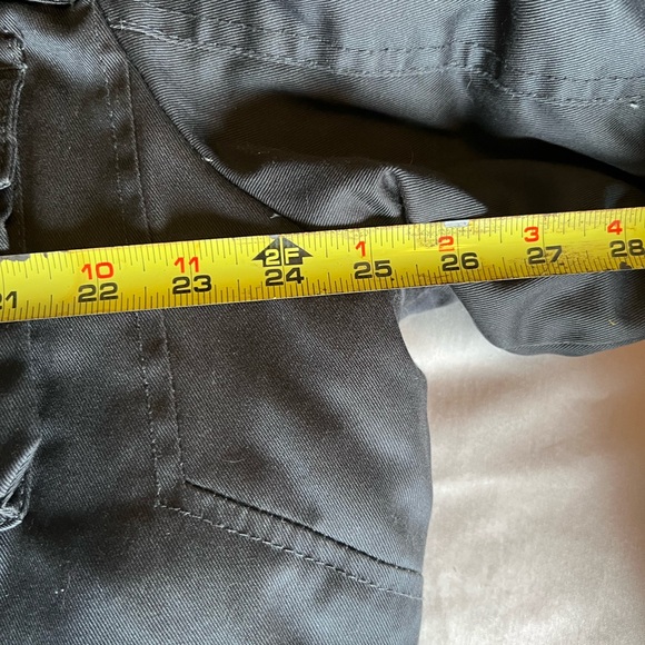 011: PerLoved Men's Gray Down-filled Fur-Trimmed Hood Bomber Jacket - Picture 12 of 13